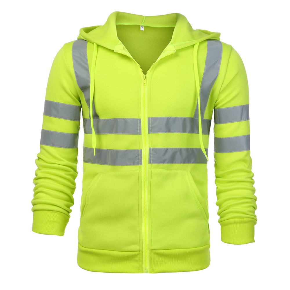 Reflektierender Warn-Hoodie