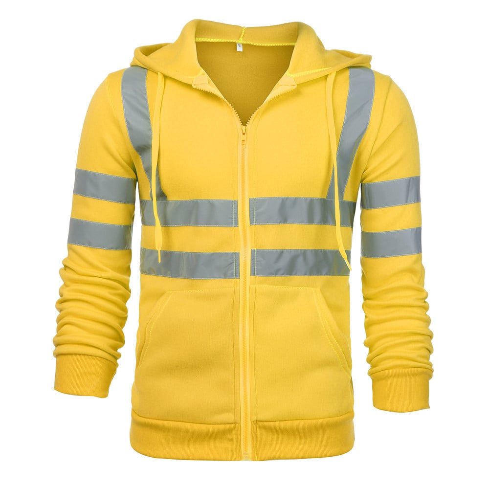 Reflektierender Warn-Hoodie